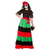 Wicked - Costume da messicana, da donna, perfetto da indossare per Halloween - Piccolo - (UK 10-12)