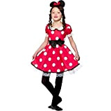 Wicked Costumes - Costume per Halloween o carnevale da Minnie, per bambina