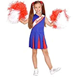 Widmann 03078 - Costume da Cheerleader, in Taglia 11/13 Anni - 158 Centimetri