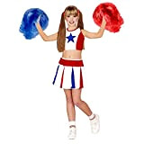 WIDMANN 1792 - Cheerleader, Colori Assortiti, 140 cm, 8-10 Anni