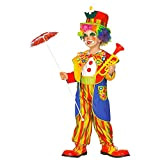 Widmann-Clown & Circo Costumi Bambino, Multicolore, 116 cm / 4 5 Years, 43915