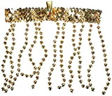 Widmann- Copricapo da Egiziana con Perline per Adulti, Taglia Unica, 3289Y