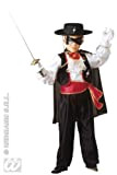 Widmann Costume Caballero (Camicia con Jabot, Gilet, Pantaloni, Cintura, Multicolore, 8003558368204