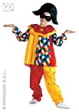 Widmann-Costume Per Bambini Arlecchino, Multicolore, (128 cm/5-7 Anni), 38606