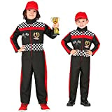 Widmann - Costume per bambini Formula 1 pilota, tuta, pilota, atleti, feste a tema, carnevale