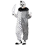 Widmann Killer Pierrot Taglia M Costumi Completo Adulto 643 Uomo, Multicolore, (M), 8003558016129