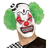 Widmann Maschera Mezzo Viso Killer Clown, Multicolore, Adulto, 841