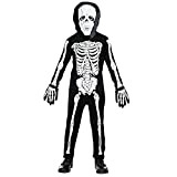 Widmann- Skeleton Scheletro Maschera Taglia 128 Cm / 5 7 Years Costumi 280 per Bambini, Multicolore, 5-7 Anni, 8003558381166