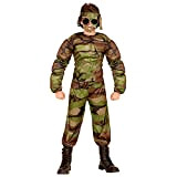WIDMANN Super Soldato Muscoloso Camiciamuscoli Pantaloni Fascia Per Testa 350