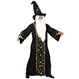 WIDMANN WDM15223 - Costume Mago Fantasy, Nero, Large