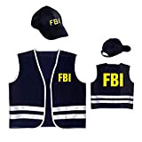 WIDMANN WDM58957 - Costume Agente FBI, Blu, Small