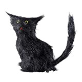 Widmann WDM7763C- Accessorio gatto nero per costume, 12 cm, 1 pezzo