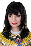 WIG ME UP Cleopatra, Diva Hollywood, per Carnevale o Halloween