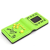 Winbang Console di Gioco Portatile, Tetris Hand Electronic Toys Divertente Gioco Brick Puzzle (Verde)