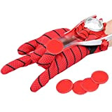 WINBST Spider Man Giocattolo, 7 pezzi, guanti da blaster per bambini, guantoni per cosplay, guantoni per bambini, Held Launcher e ...
