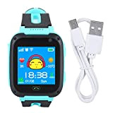 Wincal Kid Smart Watch-Smart Kid Watch Anti-Lost GPS Tracker Safe Touch Screen Kid Orologio per Bambini(Verde)
