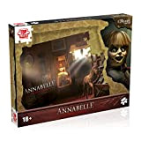 Winning Moves- Annabelle 1000 Pezzi Jigsaw Game Edizione Inglese, immergiti nel Mondo di coniurare con Questo Puzzle Horror Raccapricciante per ...