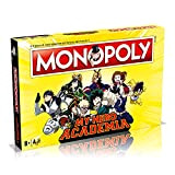Winning Moves - Monopoly, My Hero Academia, Gioco da Tavolo, ed. Italiana