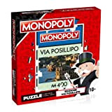 Winning Moves - via Posillipo, Napoli, Puzzle Monopoly 1000 pezzi - Ed. italiana