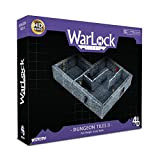 Wiz Kids LLC Full Height Stone Walls Warlock Dungeon Tiles II – Pareti in Pietra a Piena Altezza, Colori Misti, ...