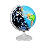 WJYLM Mappamondo, Luminosa Constellation Globe Mappa Giocattolo Educativo Geografico con Staffa Home Office Ideale Mini Regalo D'ufficio Gadget
