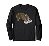 Wombats Playing Video Game Wildlife Animal Wombat Gamers Maglia a Manica