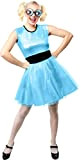 Women's Powerpuff Girls Bubbles Fancy Dress Costume Medium
