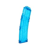 WORKER 22-Darts AK Style B Type Clip Replacement for Nerf N-Strike Elite Toy Color BlueTransparent