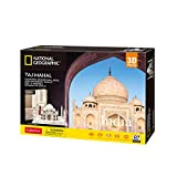 World Brands- Puzzle 3D National Geographic Taj Mahal, Multicolore, DS0981H