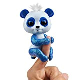 WowWee Fingerlings Panda blu Archie - 3563 / giocattolo interattivo reagisce a rumori, movimenti e tocchi