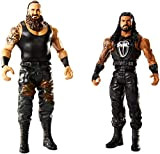 WWE Battlepack Playset Braun Strowman e Roman Reigns, 15 cm, FMF87