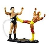 WWE Championship Showdown - Hulk Hogan e Andre the Giant Set da 2 Action Figure, due personaggi snodati da 15,3 ...