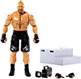 WWE Elite Collection - Brock Lesnar Action Figure, da 15,24 cm da collezione, snodata, mani intercambiabili, accessori iconici, per i ...