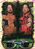 WWE SLAM ATTAX LIVE AJ STYLES vs SHINSUKE NAKAMURA RIVALS FOIL CARTA TRADING - #37 - WRESTLING