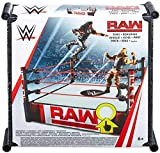 WWE Superstar Wrestling Ring – RAW – Completo di tecnologia Pro-Tension e tappetino a molla, ca. 14"