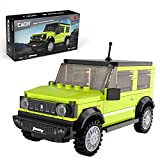 WWEI - Modellino auto fuoristrada JIMNY CADA C55023, 192 pezzi, 1:24, kit di montaggio SUV Off-Roader, mattoncini compatibili con Lego