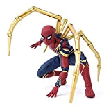 WXFQX Marvel The Avengers 3 Figura di Azione Infinity War Spider Man PVC Modello Giocattolo Spiderman Mobile Bambola Giocattoli for ...