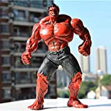 WXFQY Giocattolo per Bambini Raffreddare Azione Marvel Hulk Hulk Superhero Figura 26 CM I Vendicatori Red Hulk PVC Figure da ...