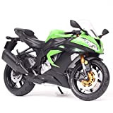 WXSM Motocicletta Modellino 1:12 per K-awasaki per Ninja 636 ZX 6R ZX-6R Diecast Moto Modello Hobby per La Raccolta (Color ...