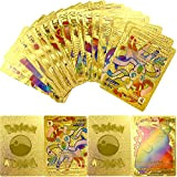 XHWELL Carte Lucide Placcate in Oro Arcobaleno, 55 PCS Carte Rare, Nessuna Duplicata Flash Divertente Carte, Mazzi e Set di ...
