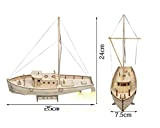 xiangshang shangmao Montaggio navale modello in legno navi barca a vela decorazione giocattoli regali