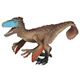 XIAOKEKE Giocattolo Modello Dinosauro, Dinosauro Giocattolo Deinonychus Modello in Gomma, Regali Creativi per Ragazzi Giocattoli Giocattoli per Bambini
