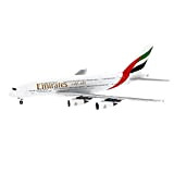 XIYUESHAN 1/300 Scala A380 Emirates Airlines Modello di carta Fighter Modello di aereo per la raccolta (Kit non assemblato)
