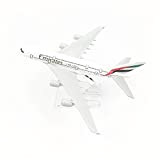 XIYUESHAN 1:400 Lega A380 Emirates Airlines Aereo Modello Simulazione Fighter Aereo Mostra Modello Decorazione