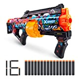 XSHOT- X-Shot Skins Last Stand, Graffiti, Schiuma Dardo Blaster (16 Freccette), Colore, 36553B