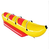 XUANX Kayak Gonfiabile Galleggiante per Banana Boat con Pompa d'Aria Accessori per Attrezzatura da Sci per Bambini Adulti per Tutte ...