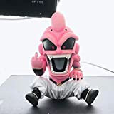 XUEKUN I Personaggi di Dragon Ball Action Figure Majin Bu-12 Centimetri-Bad Taste-eretta Middle Finger-Majin Bu Statua Modello Animato Puppet Ricordo ...