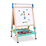 Ya-Ya for Bambini Baby Art Cavalletto su Due Lati Magnetico Piccola Lavagna Cavalletto Giocattoli for Bambini con Rotolo della Carta ...
