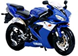 Yamaha YZF-R1 Blu Maisto Moto Modello 1:12