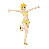 Yanshangqi Hatsune Miku Figure Virtual Singer Kagamine Rin Swimsuit Versione - 7.1 Pollici PVC. Figura